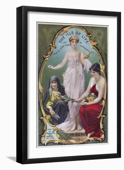 Home Remedy Manual, C1904-null-Framed Giclee Print