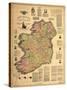 Home Rule Map of Ireland-Dan Sproul-Stretched Canvas