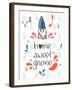 Home Sweet Gnome-Anna Quach-Framed Art Print