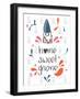 Home Sweet Gnome-Anna Quach-Framed Art Print