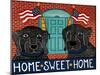 Home Sweet Home Black-Stephen Huneck-Mounted Giclee Print