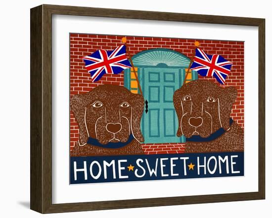 Home Sweet Home Brit Choc Choc-Stephen Huneck-Framed Giclee Print