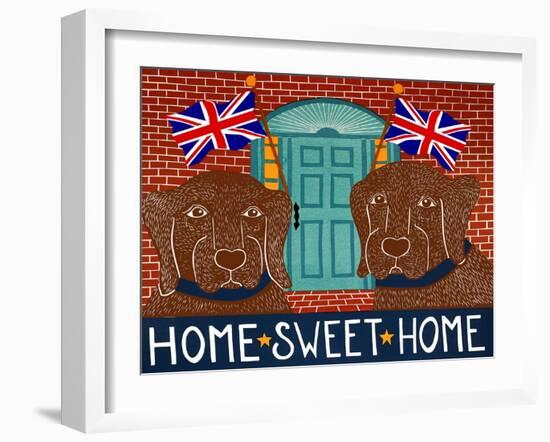 Home Sweet Home Brit Choc Choc-Stephen Huneck-Framed Giclee Print