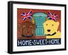 Home Sweet Home Brit Choc Yellow-Stephen Huneck-Framed Giclee Print