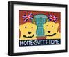 Home Sweet Home Brit Yellow Yellow-Stephen Huneck-Framed Giclee Print