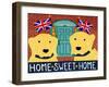 Home Sweet Home Brit Yellow Yellow-Stephen Huneck-Framed Giclee Print