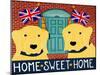 Home Sweet Home Brit Yellow Yellow-Stephen Huneck-Mounted Giclee Print