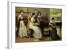 Home, Sweet Home (detail)-George Dunlop Leslie-Framed Giclee Print