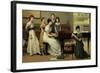 Home, Sweet Home (detail)-George Dunlop Leslie-Framed Giclee Print