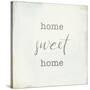 Home Sweet Home I Script-Wild Apple Portfolio-Stretched Canvas