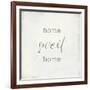 Home Sweet Home I Script-Wild Apple Portfolio-Framed Art Print