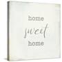 Home Sweet Home I Script-Wild Apple Portfolio-Stretched Canvas