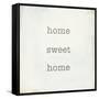 Home Sweet Home I-Wild Apple Portfolio-Framed Stretched Canvas