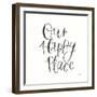 Home Sweet Home II BW-Jenaya Jackson-Framed Art Print