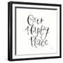 Home Sweet Home II BW-Jenaya Jackson-Framed Art Print