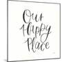 Home Sweet Home II BW-Jenaya Jackson-Mounted Art Print