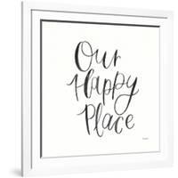 Home Sweet Home II BW-Jenaya Jackson-Framed Art Print