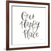 Home Sweet Home II BW-Jenaya Jackson-Framed Art Print