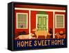 Home Sweet Home Ii-Stephen Huneck-Framed Stretched Canvas
