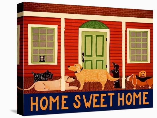 Home Sweet Home Ii-Stephen Huneck-Stretched Canvas