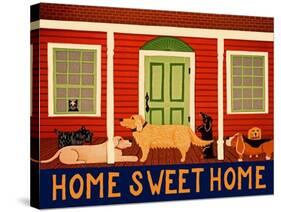 Home Sweet Home Ii-Stephen Huneck-Stretched Canvas
