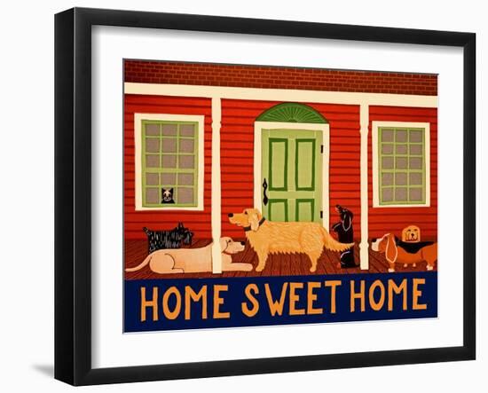 Home Sweet Home Ii-Stephen Huneck-Framed Giclee Print