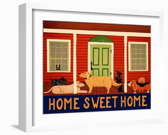 Home Sweet Home Ii-Stephen Huneck-Framed Giclee Print