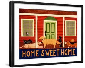 Home Sweet Home Ii-Stephen Huneck-Framed Giclee Print