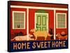 Home Sweet Home Ii-Stephen Huneck-Framed Stretched Canvas