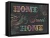 Home Sweet Home III-Gwendolyn Babbitt-Framed Stretched Canvas