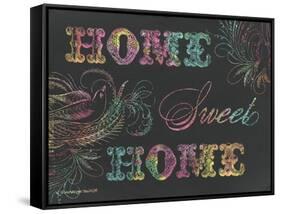 Home Sweet Home III-Gwendolyn Babbitt-Framed Stretched Canvas