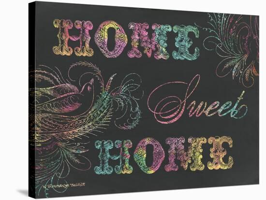 Home Sweet Home III-Gwendolyn Babbitt-Stretched Canvas