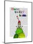 Home Sweet Home Illustration-Fab Funky-Mounted Art Print