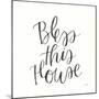 Home Sweet Home IV BW-Jenaya Jackson-Mounted Art Print