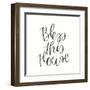 Home Sweet Home IV BW-Jenaya Jackson-Framed Art Print