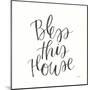 Home Sweet Home IV BW-Jenaya Jackson-Mounted Art Print