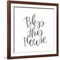 Home Sweet Home IV BW-Jenaya Jackson-Framed Art Print