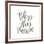 Home Sweet Home IV BW-Jenaya Jackson-Framed Art Print