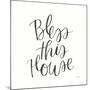 Home Sweet Home IV BW-Jenaya Jackson-Mounted Art Print