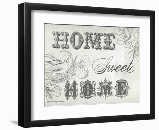 Home Sweet Home IV-Gwendolyn Babbitt-Framed Art Print