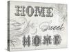 Home Sweet Home IV-Gwendolyn Babbitt-Stretched Canvas