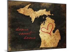 Home Sweet Home MI-Jace Grey-Mounted Art Print