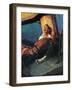 Home Sweet Home (or Man on ship with Accordion)-Norman Rockwell-Framed Giclee Print
