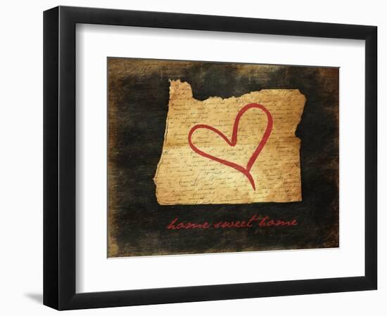 Home Sweet Home OR-Jace Grey-Framed Art Print