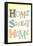 Home Sweet Home Retro-null-Framed Poster