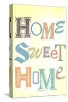 Home Sweet Home Retro-null-Stretched Canvas