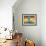 Home Sweet Home Yellow Yellow-Stephen Huneck-Framed Giclee Print displayed on a wall