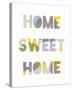 Home Sweet Home-Clara Wells-Stretched Canvas