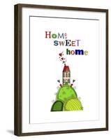 Home Sweet Home-Fab Funky-Framed Art Print