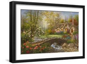 Home Sweet Home-Nicky Boehme-Framed Giclee Print